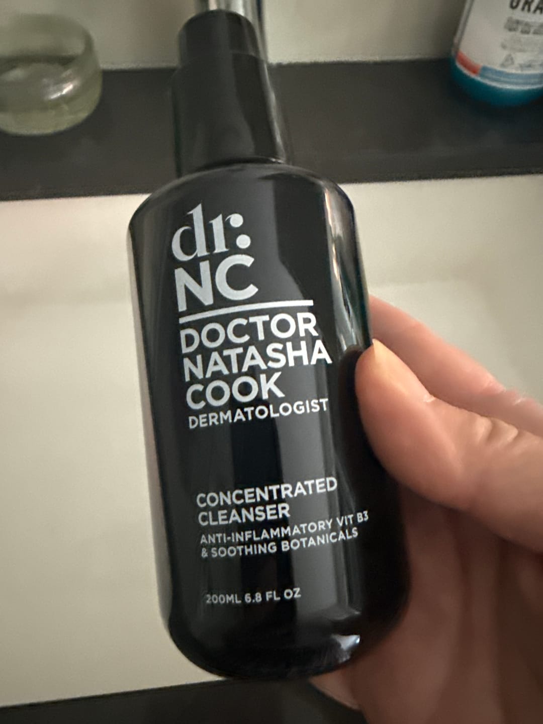 Customer photo review of drNC CONCENTRATED CLEANSER
