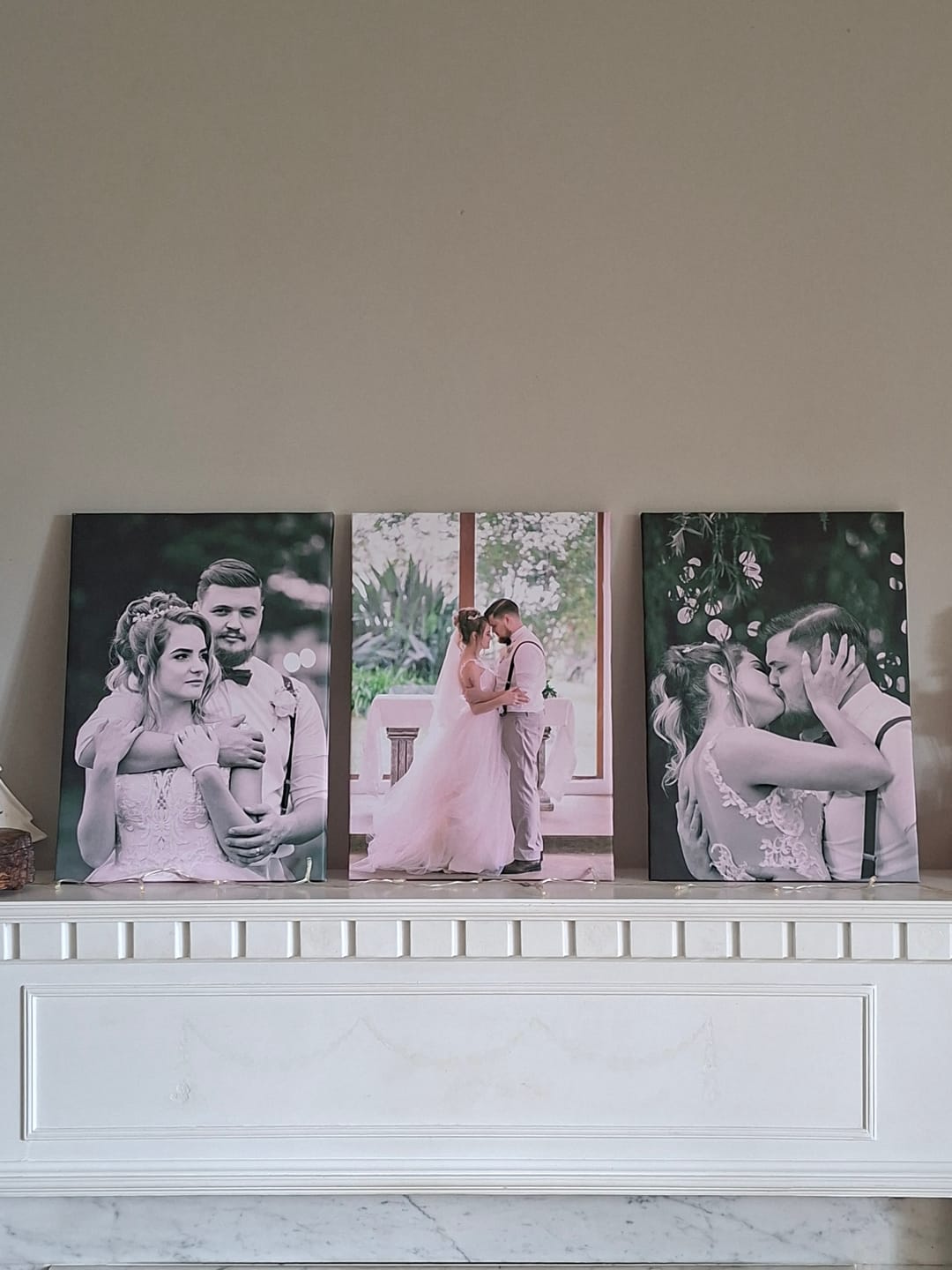 Customer photo review of 3 x A3 Canvas Combo