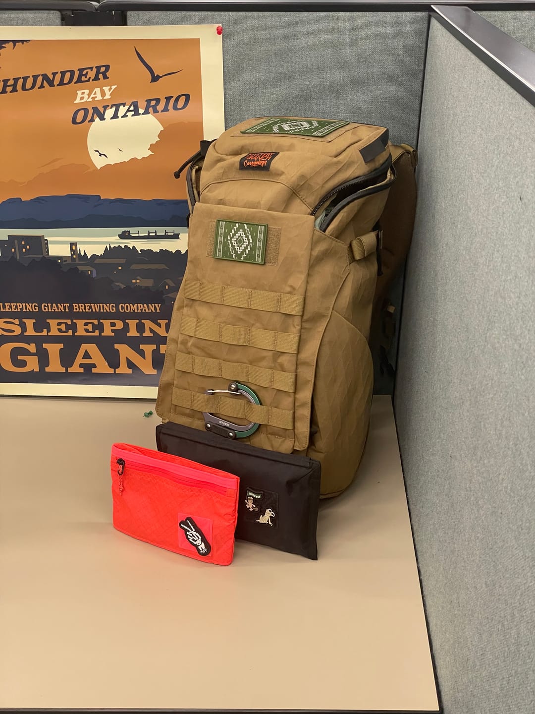 Customer photo review of CIVIC Flat Pouch - Kludde Edition Pre-Order
