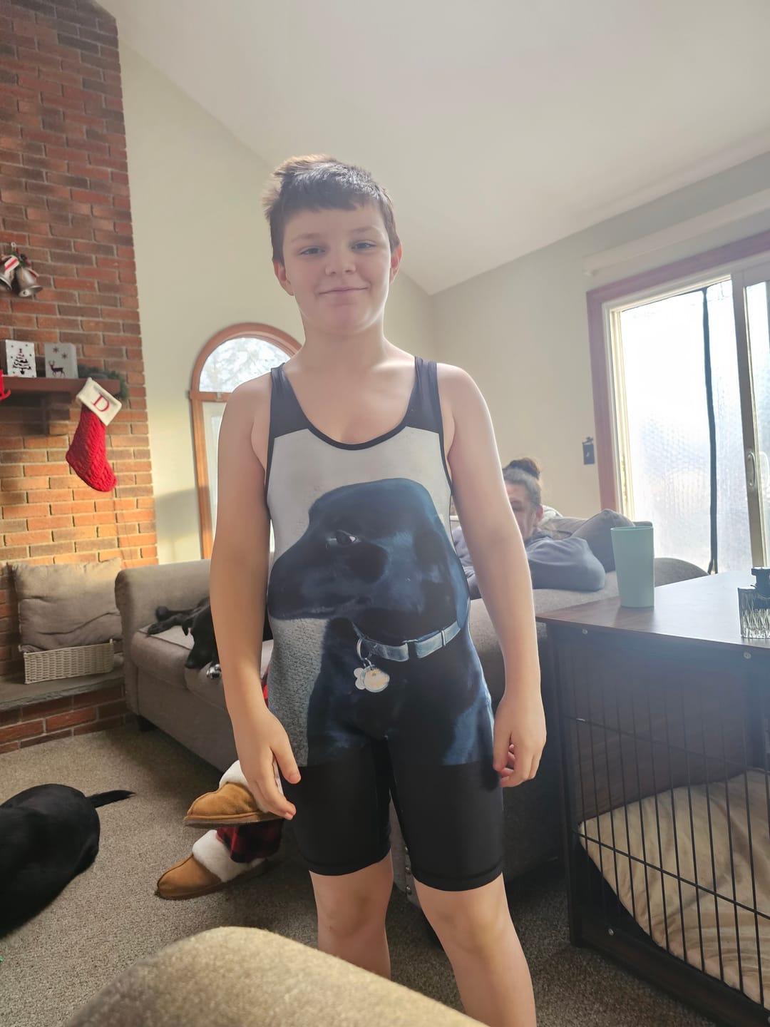 Customer photo review of Build Your Own - Premium Singlet