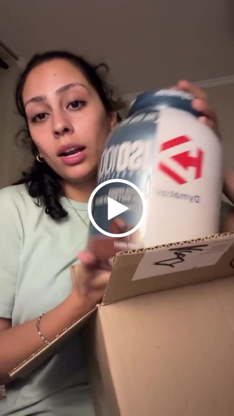 Customer video review of ISO 100 Dymatize Proteína Hidrolizada y Aislada