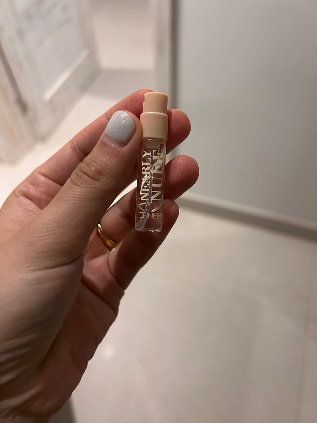 Customer photo review of Nearly Nude Eau de Parfum