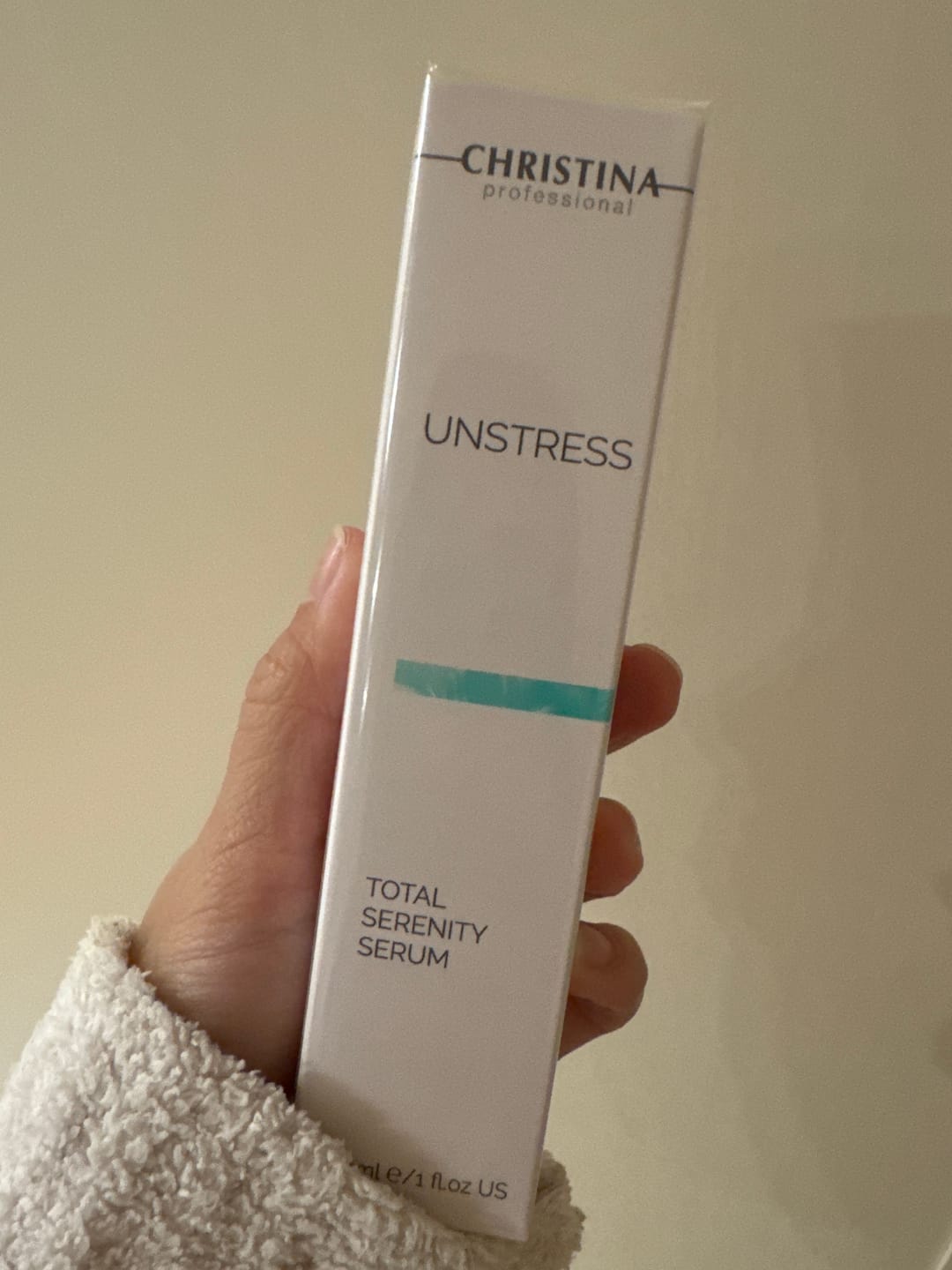 Customer photo review of トータルセレニティーセラム
