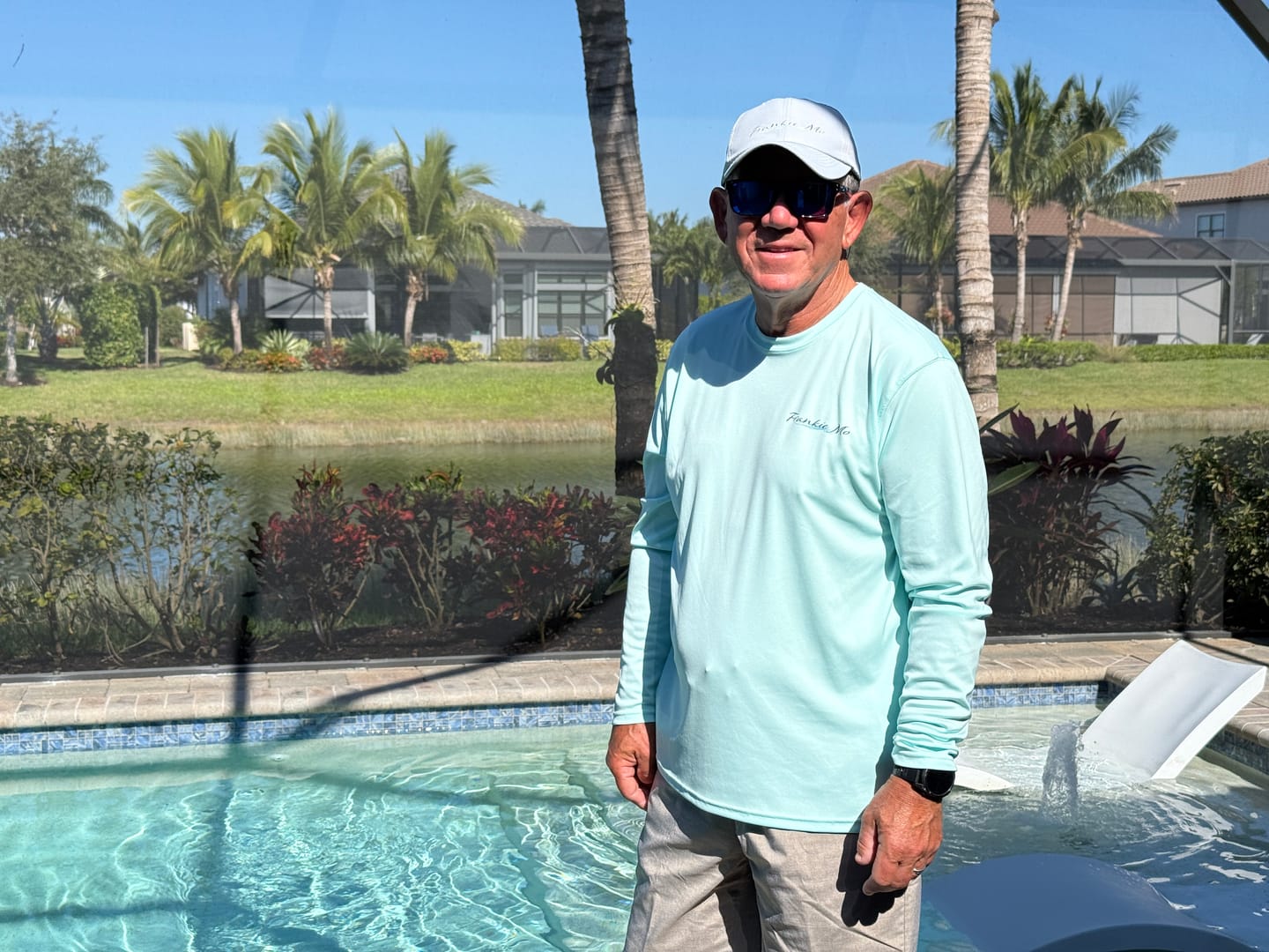 Customer photo review of Dri-Fit Custom Boat Shirts - Long Sleeve