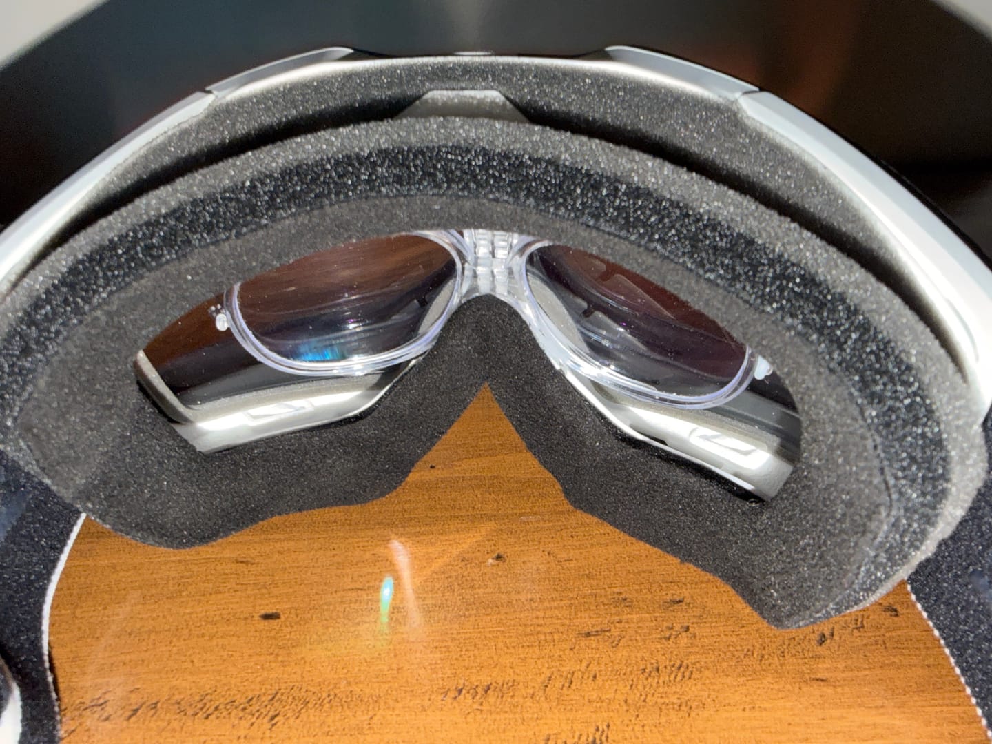 Customer photo review of Adjustable Prescription Goggle Inserts