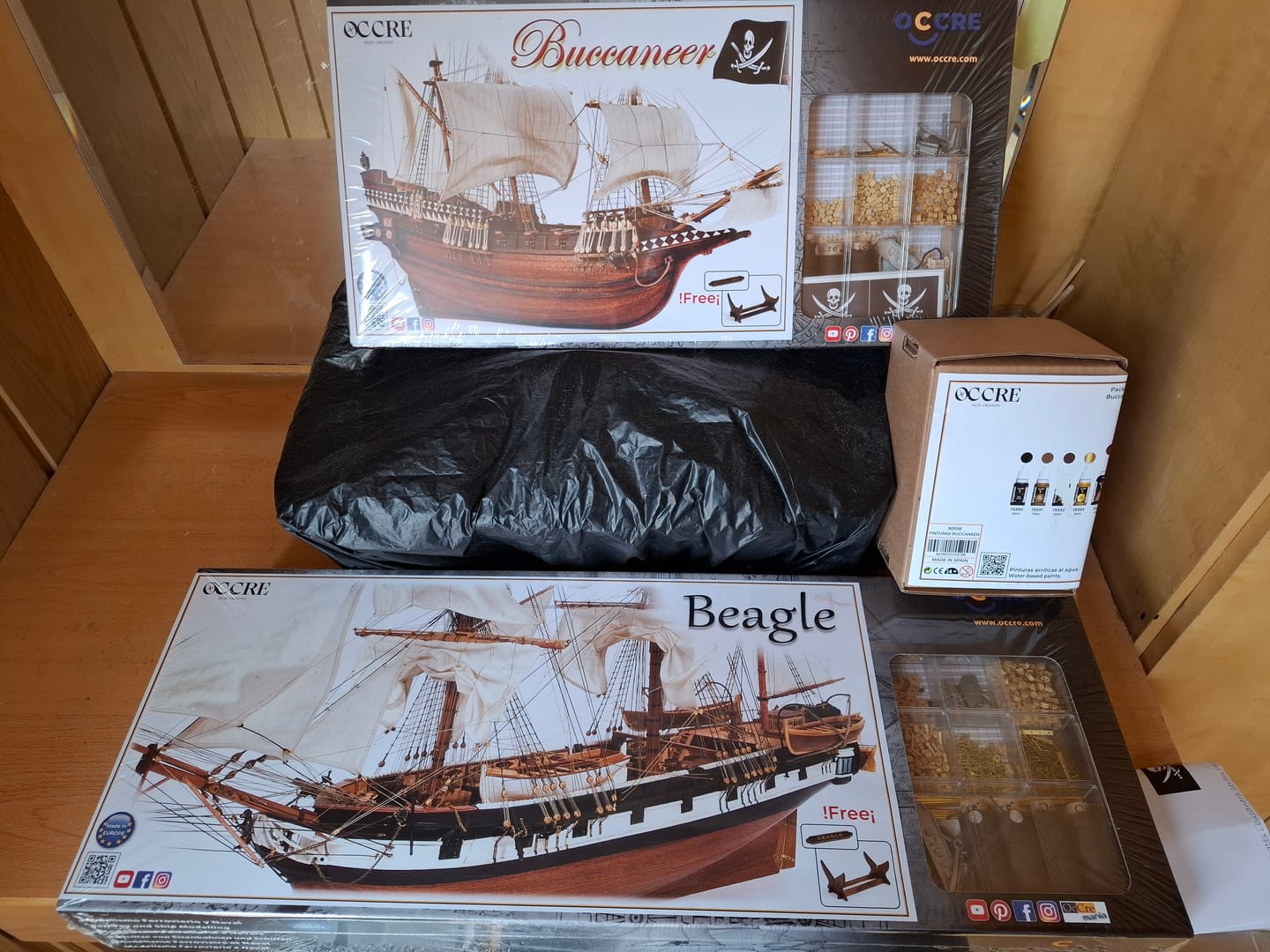Customer photo review of Maqueta Barco HMS BEAGLE