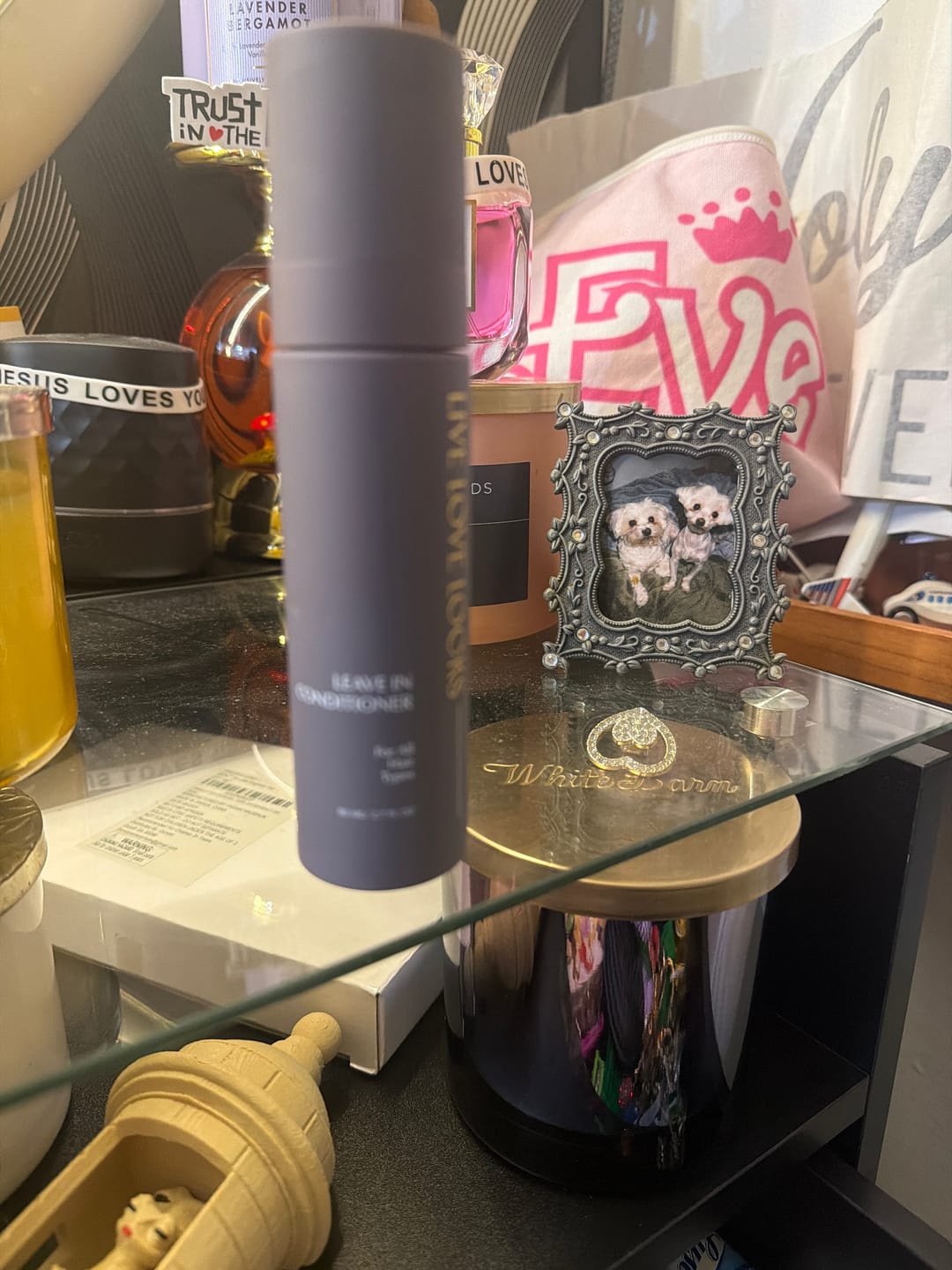 Customer photo review of Leave-In Conditioner