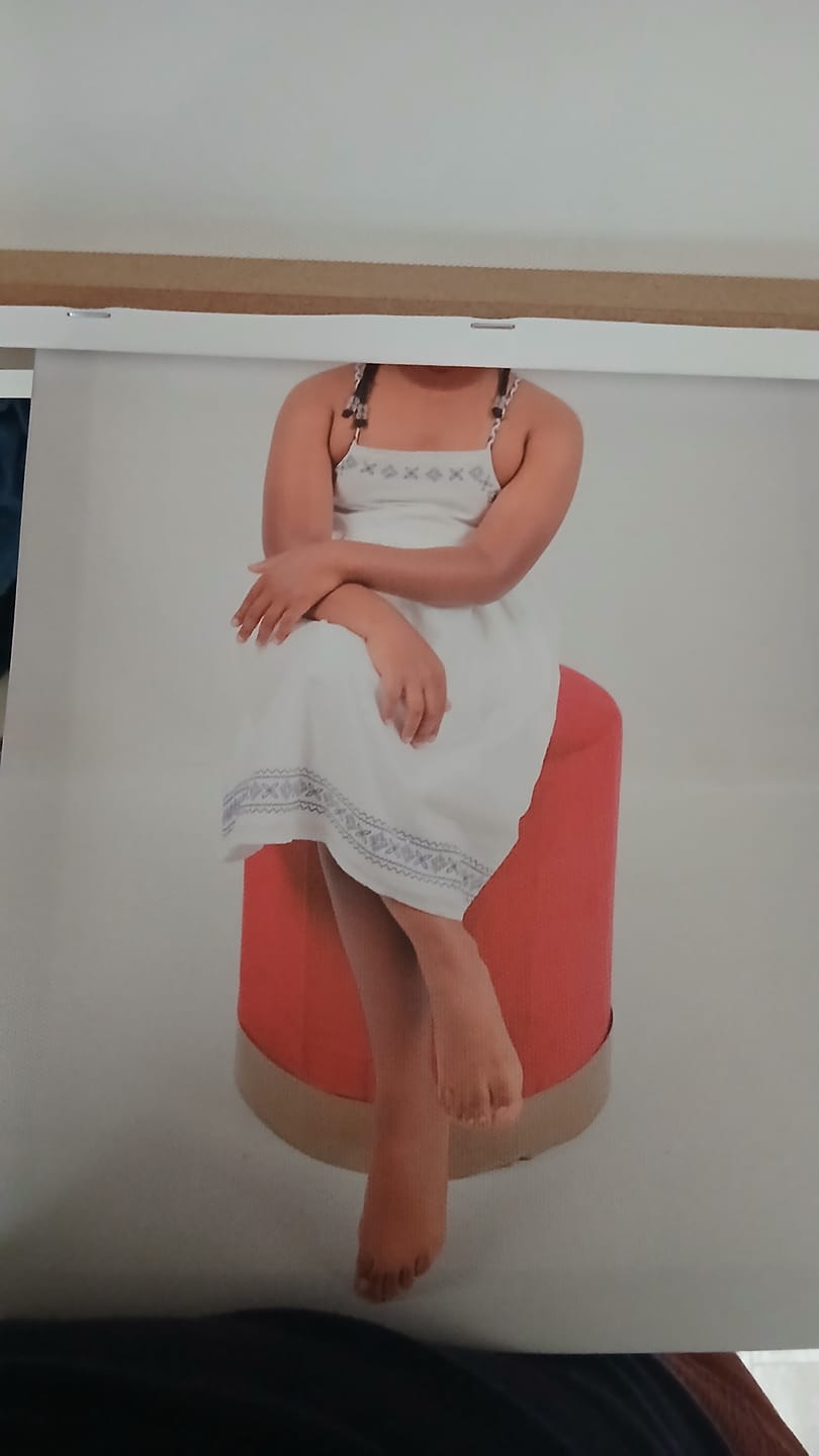 Customer photo review of 6 x A4 Canvas Combo