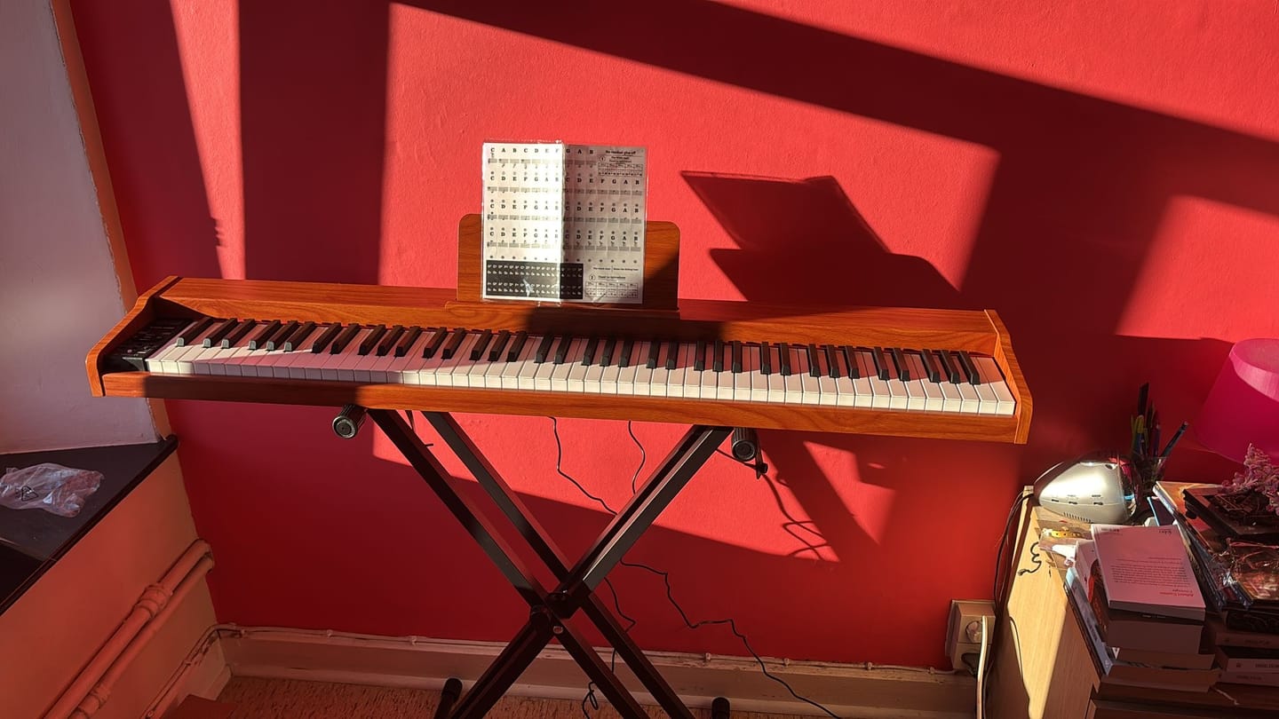 Customer photo review of 【Précommande】Donner DEP-1S Semi-Lesté De Style Bois Piano Numérique【expédition le 5 décembre】