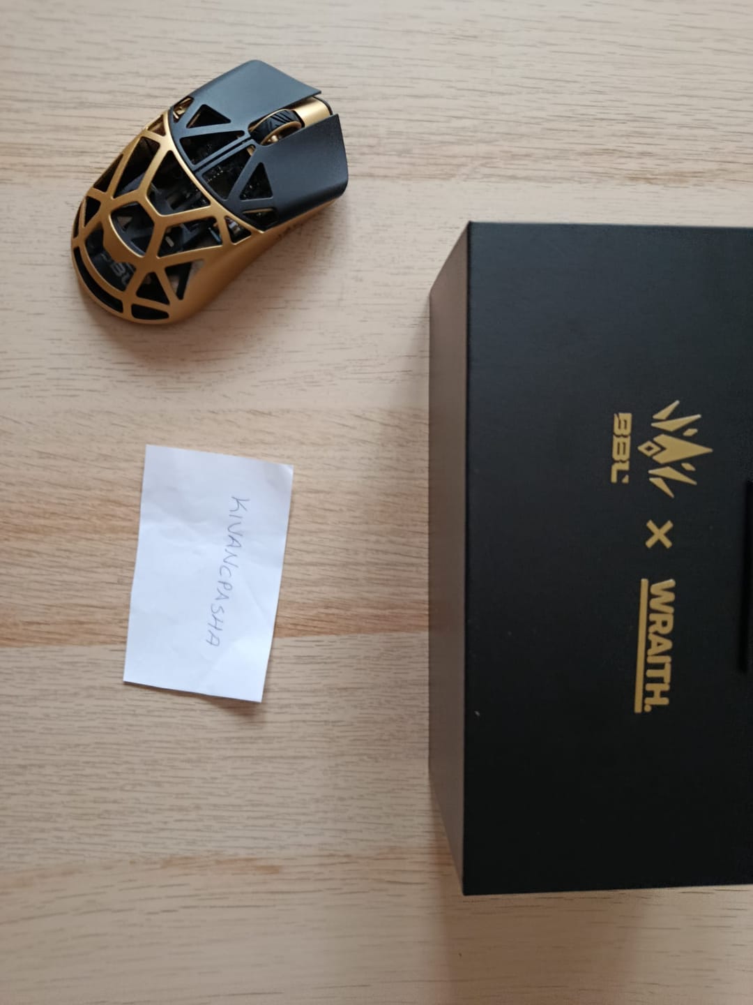 Customer photo review of WLMouse Beast X Pro [BBL Edition] Magnezyum Wireless Mouse