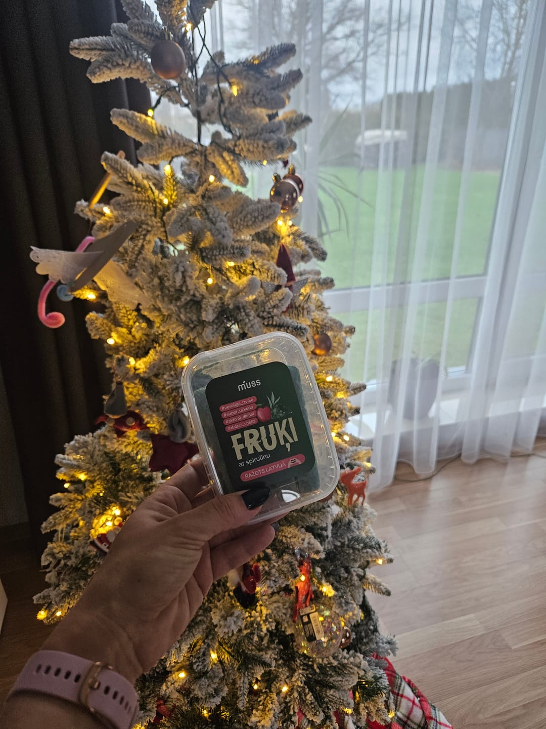 Customer photo review of Ābolu - spirulīna fruķi