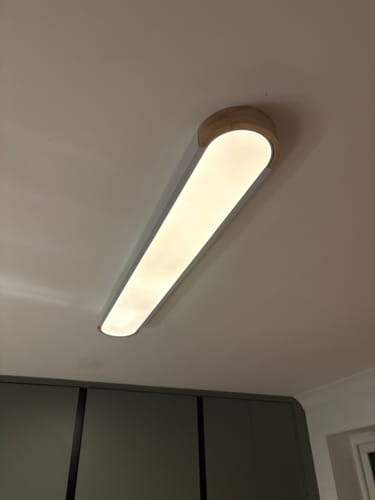 Customer photo review of Modern Dimmable Integrated LED Ceiling Light