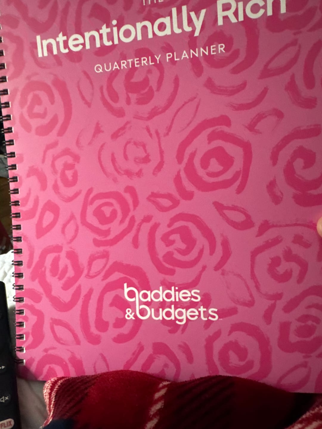 Customer photo review of Quarterly Planner | Intentionally Rich™️