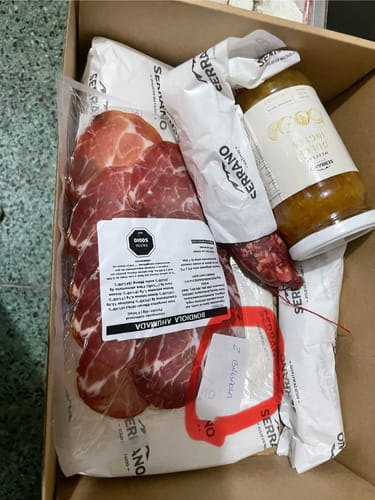 Customer photo review of Salame picado fino, artesanal