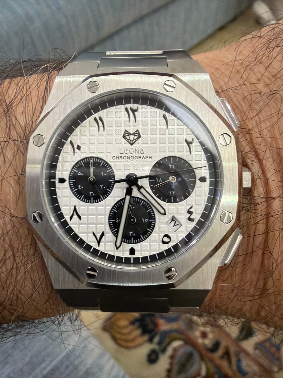Customer photo review of Royal Chronograph Panda