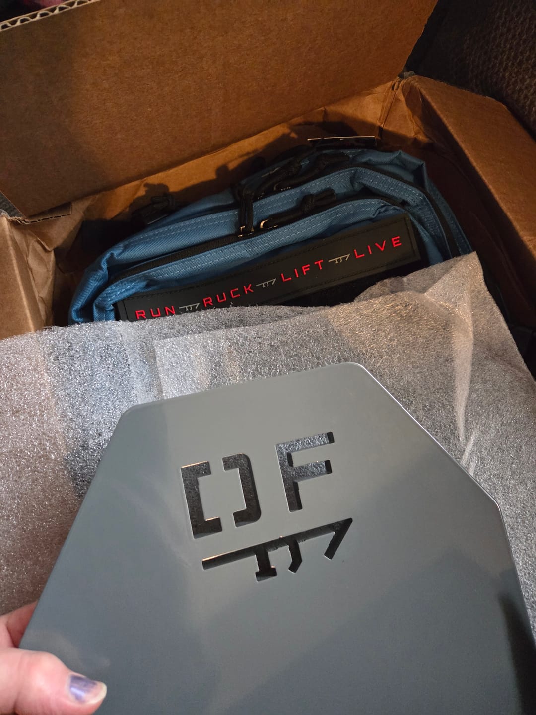 Customer photo review of Overwatch Ruck Pack - 45L