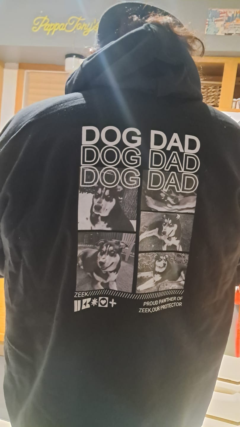 Customer photo review of Only you - Personalized Hoodie