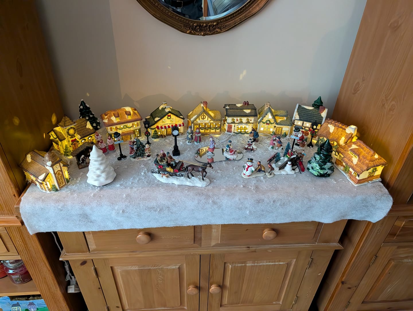 Customer photo review of 10 Indoor LED Mini String Lights, 8.35 FT White Cord