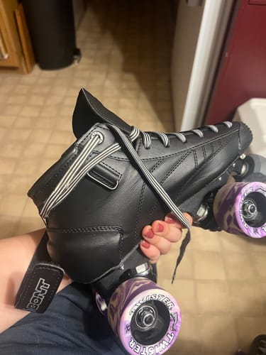 Customer photo review of Prostar Roller Derby Skates - Tracer Black