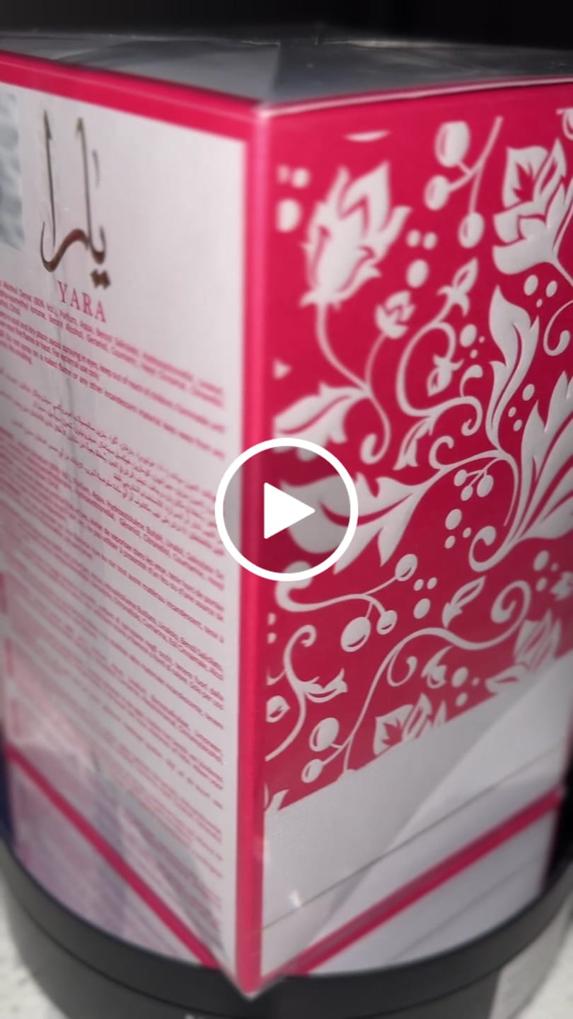 Customer video review of Yara Candy Lattafa Perfumes 100ml