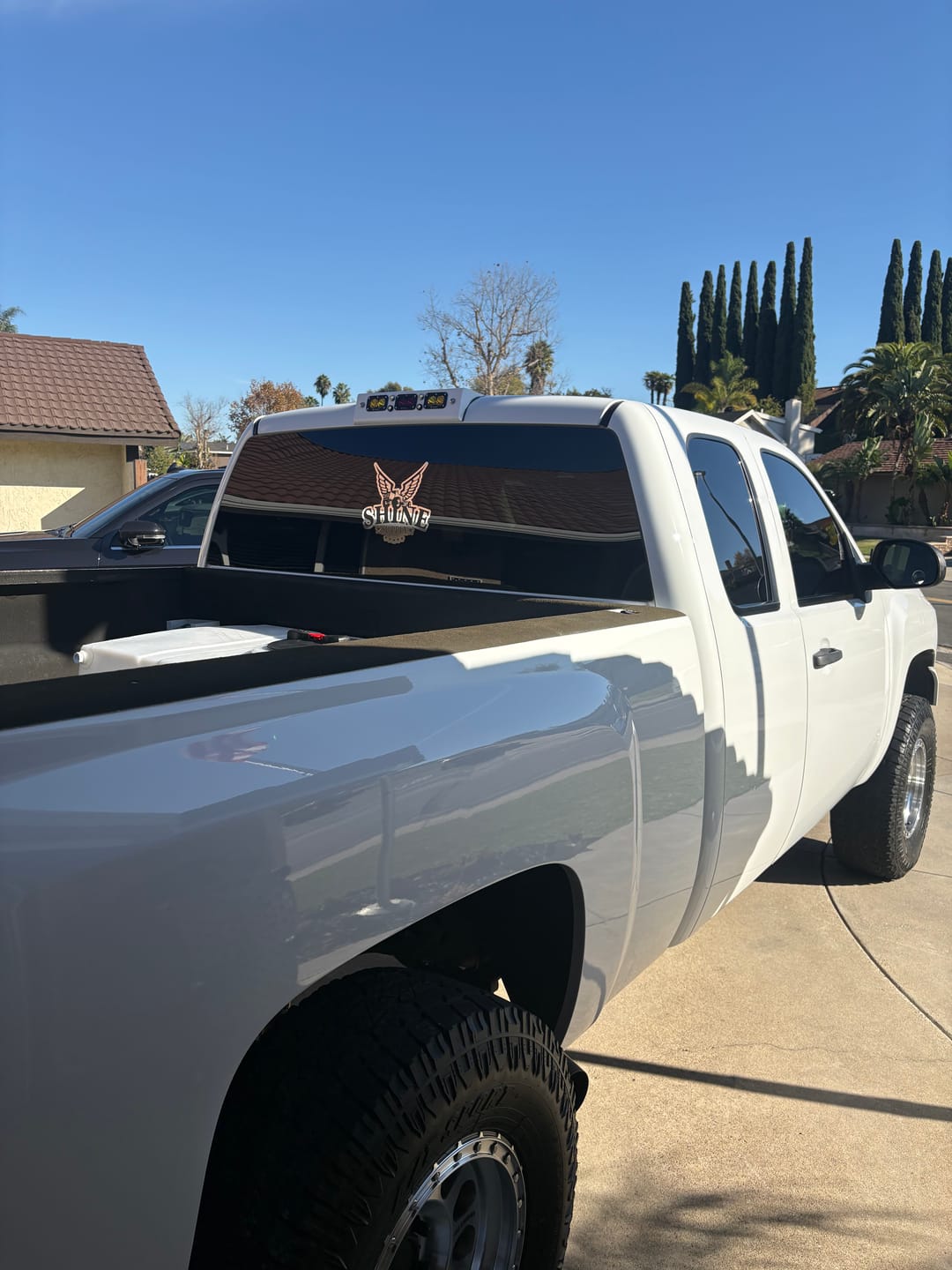 Customer photo review of Shine Supply Decal - Chrome 10"