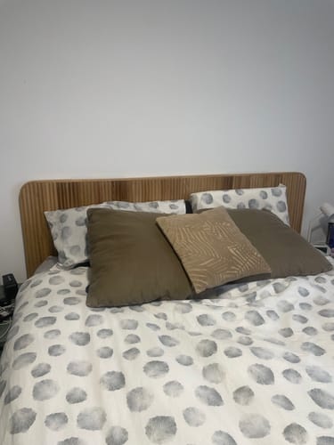 Customer photo review of HORSENS - Tête de lit 160 cm en bois