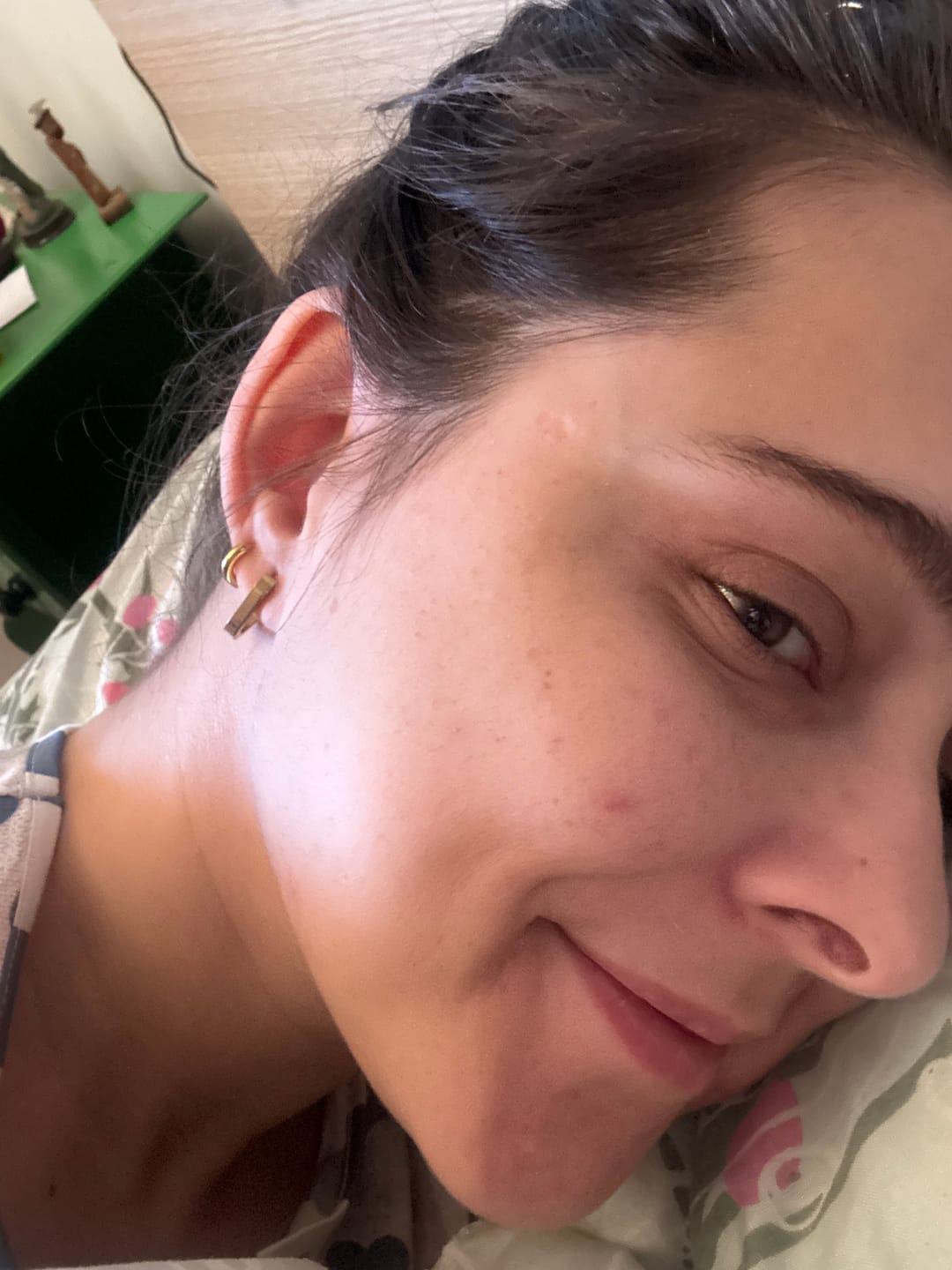 Customer photo review of Anel Serpente Ajustável Banhado em Ouro 18K