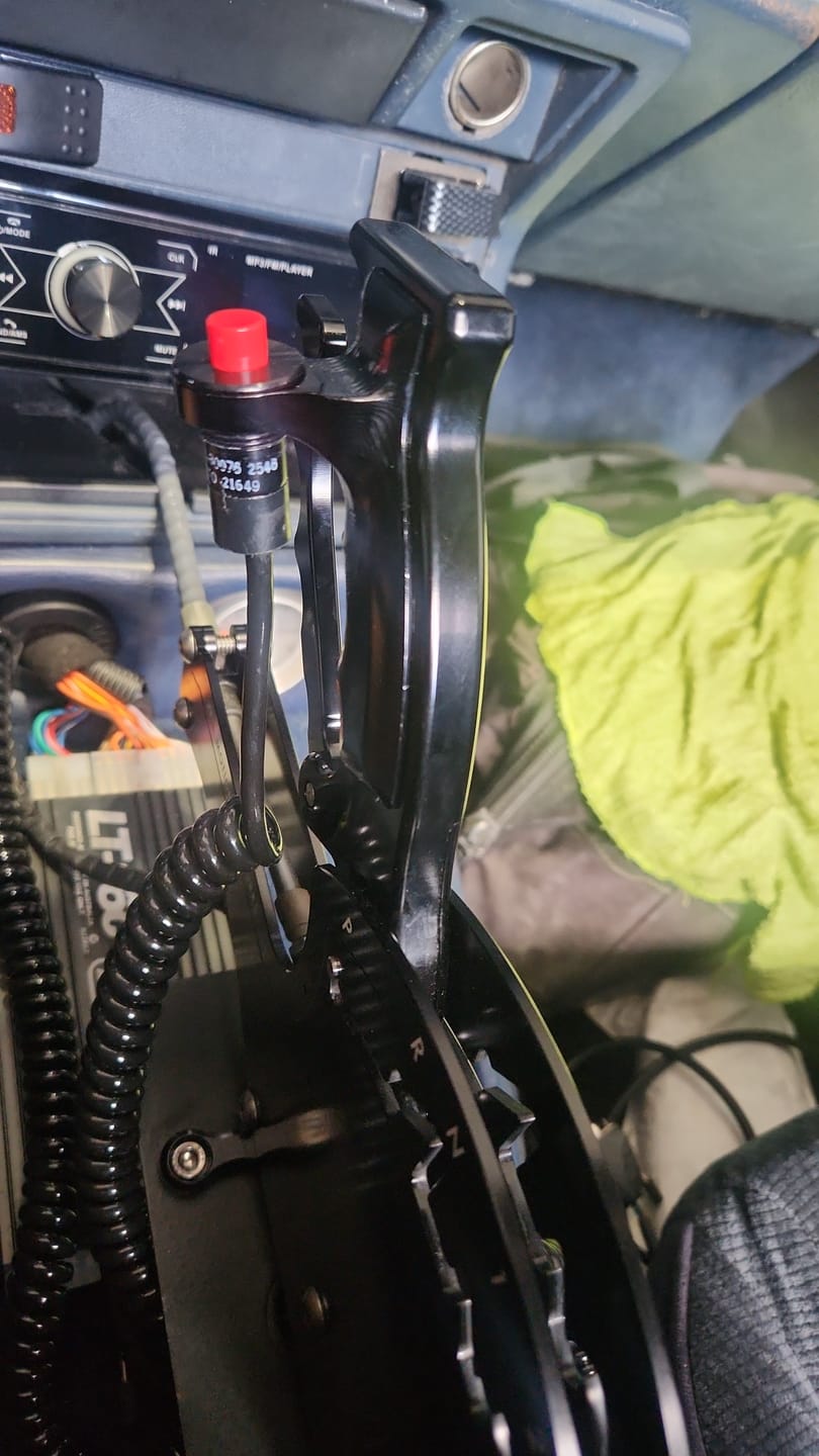 Customer photo review of Operator Button Billet Grip Insert Set Black 16-144-04 (Button Not Included)