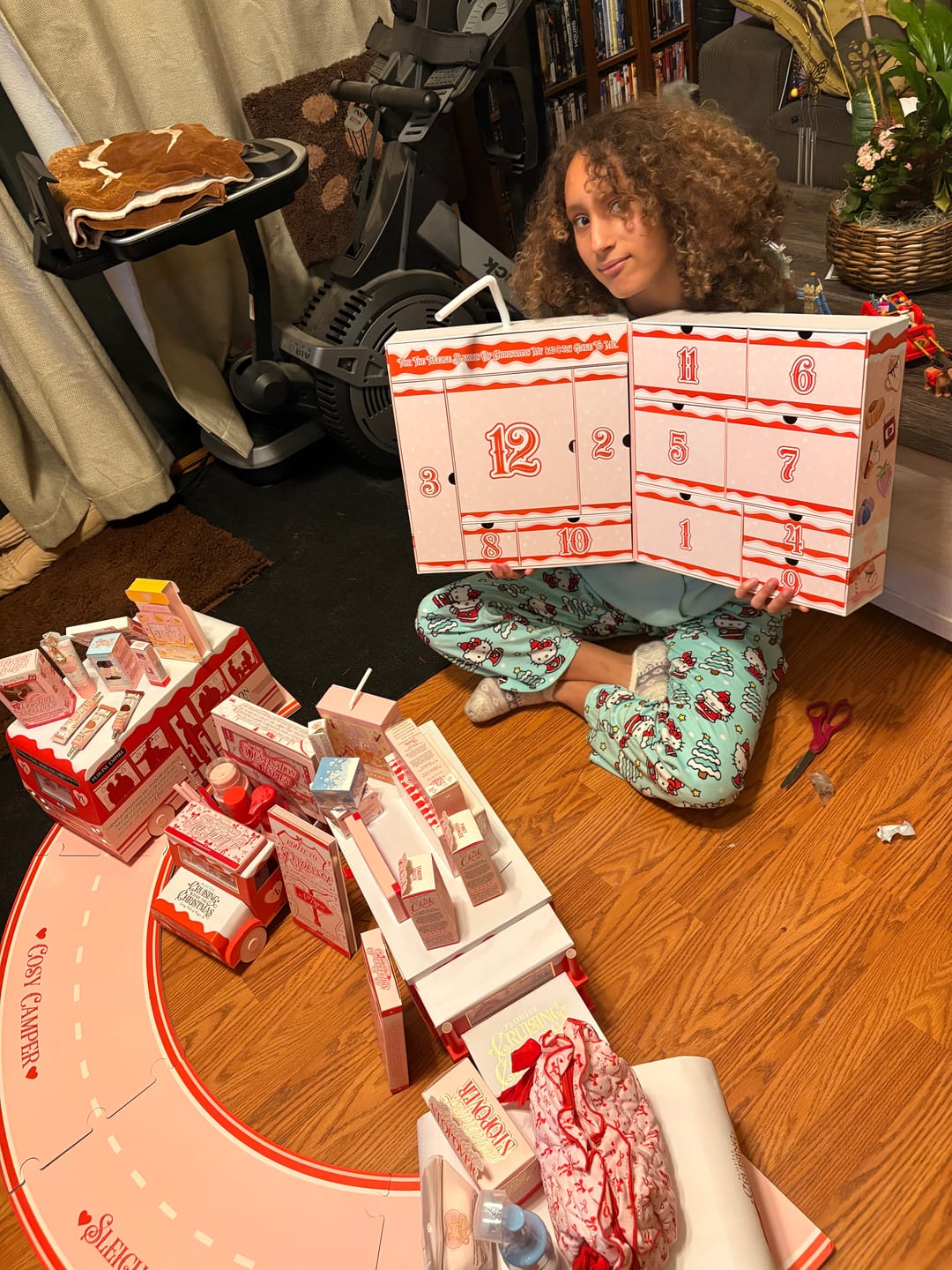 Customer photo review of 12 Sleighs Of Christmas Bad Bitch Skincare Advent Calendar 2025