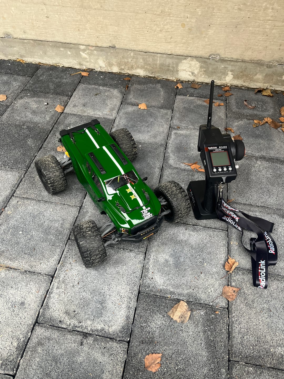 Customer photo review of S2 Alloy Steel Front & Rear Shock Stand For RZ001