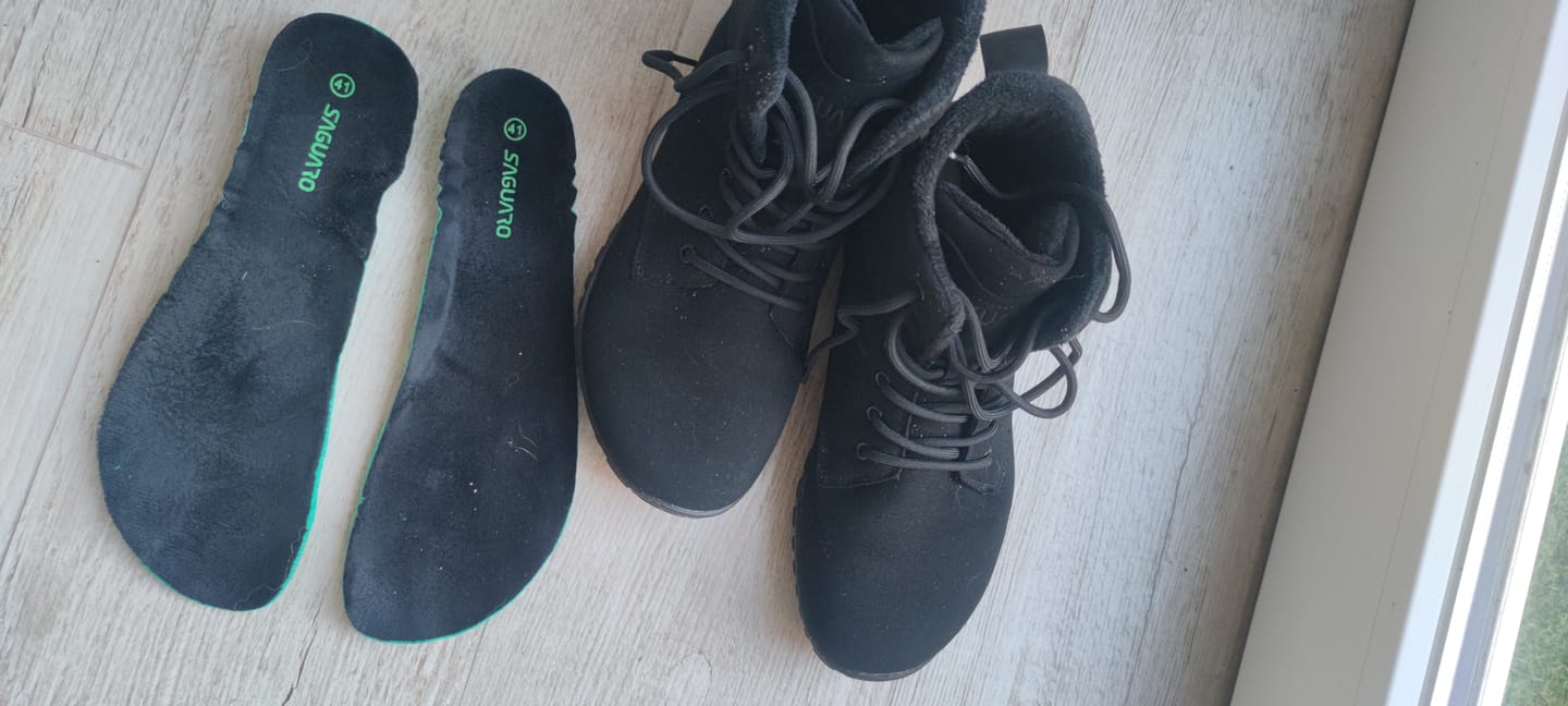 Customer photo review of Ambition Ⅰ - Zapatos Barefoot de Invierno