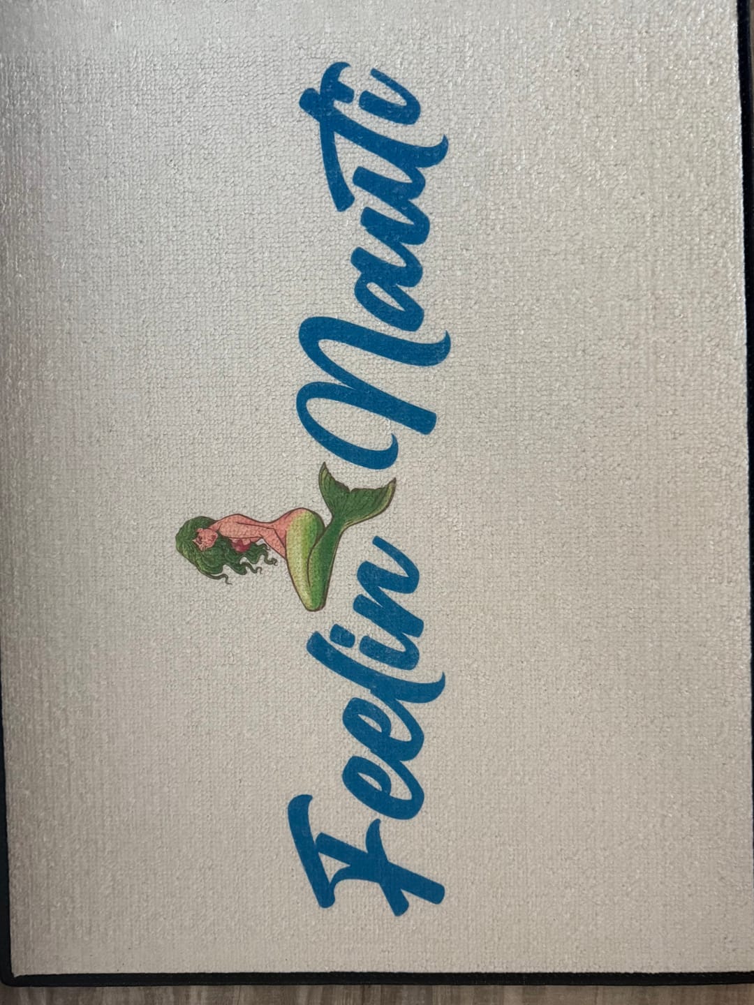Customer photo review of Custom Indoor/Outdoor Dock Mat