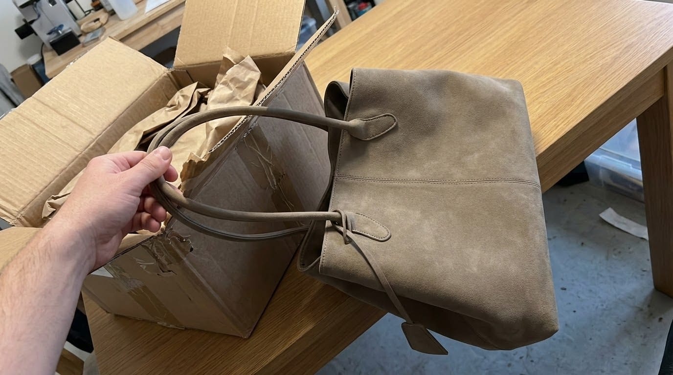 Customer photo review of RIVA |  Taupe Edition