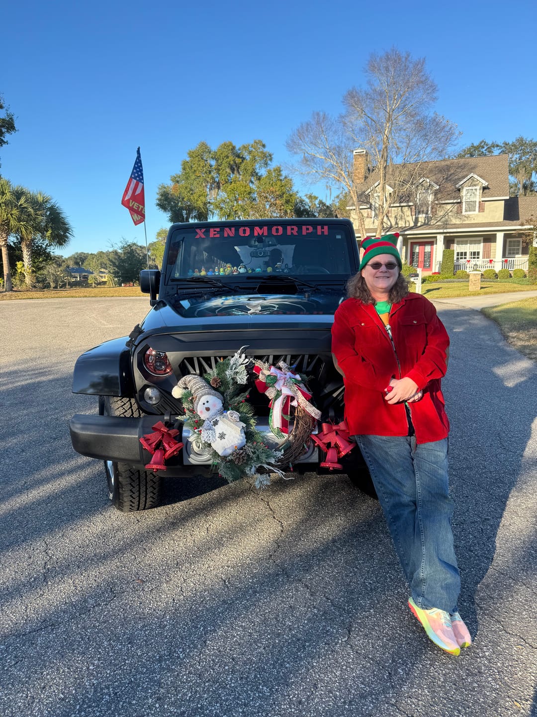 Customer photo review of Windshield Lettering