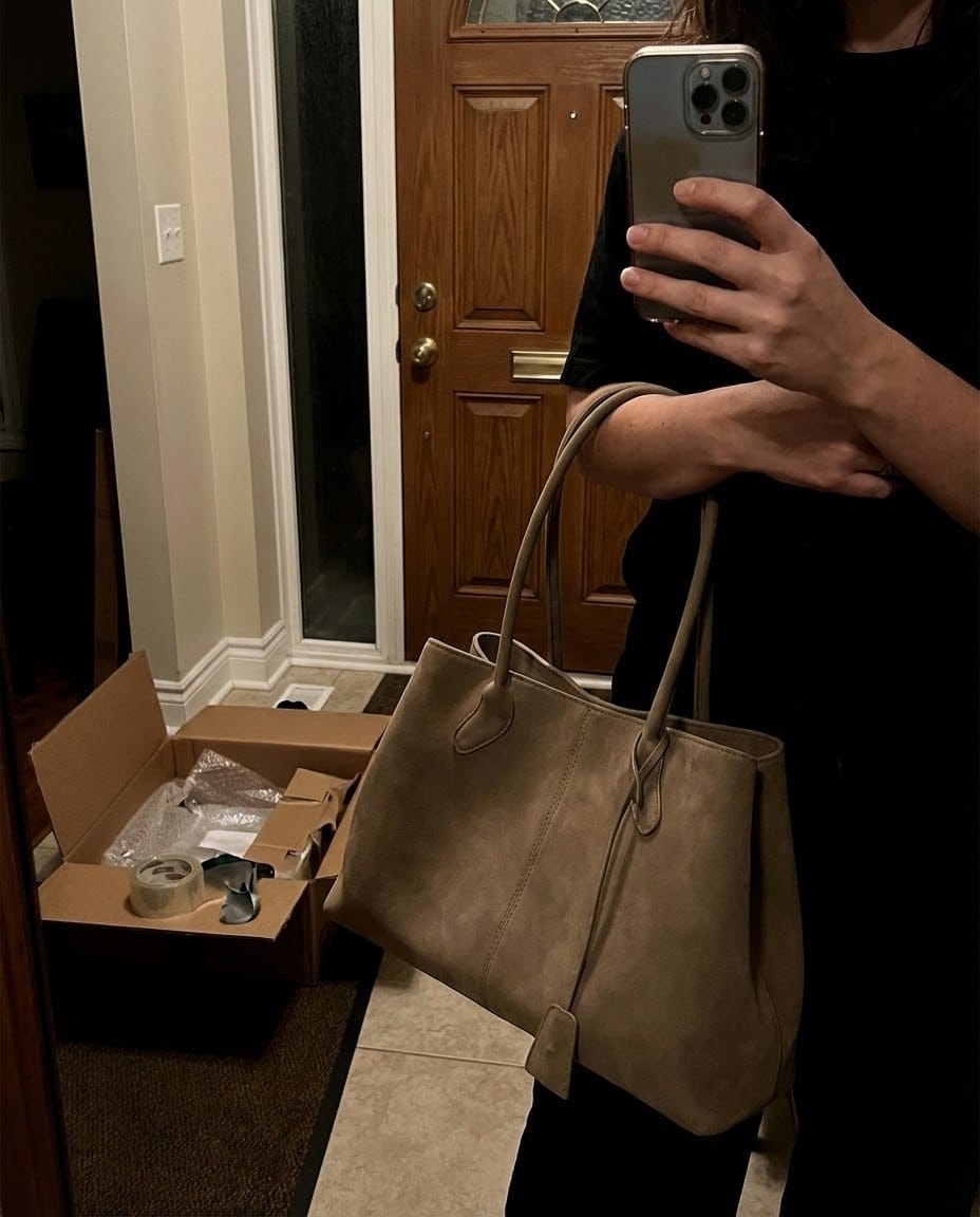 Customer photo review of RIVA |  Taupe Edition