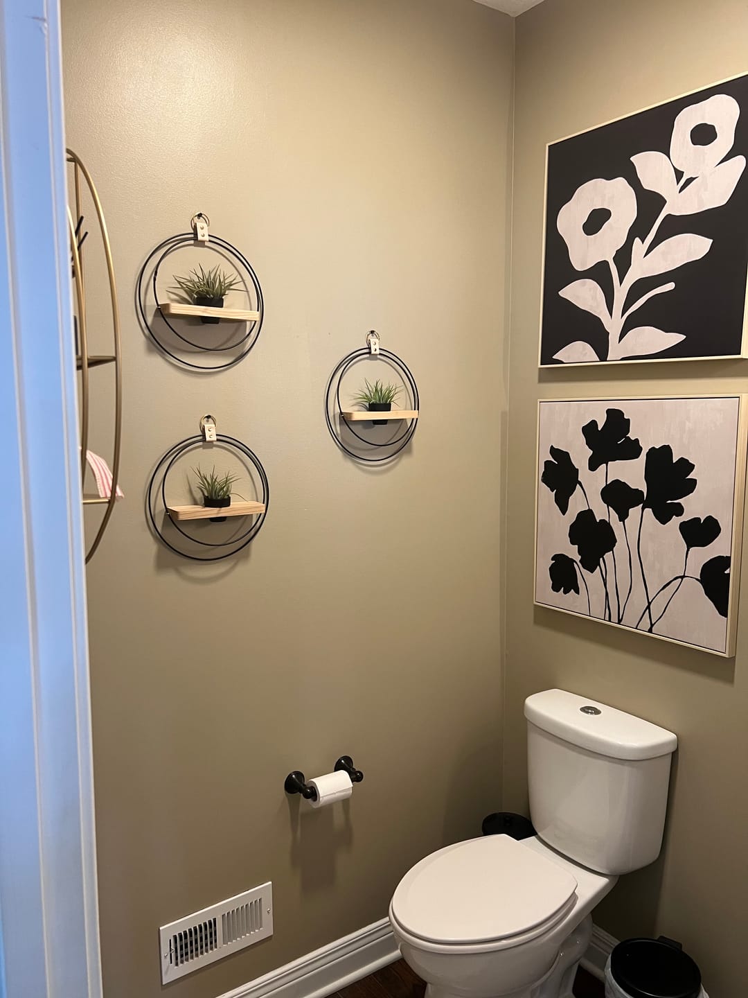 Customer photo review of Air Plant Shelf + Pot Trio