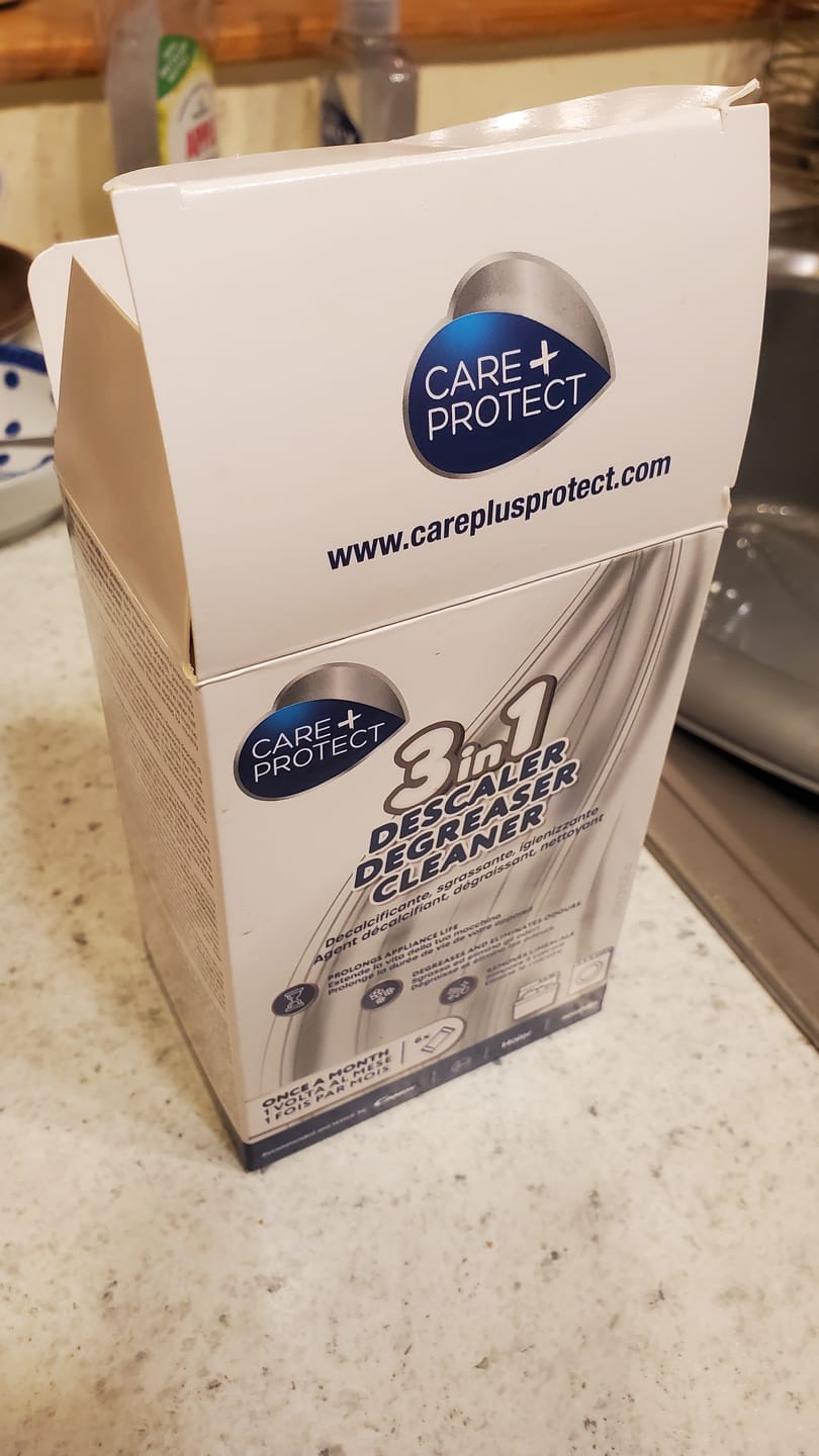 Customer photo review of 3-in-1 Washing Machine and Dishwasher Limescale Remover and Cleaner - 6 Months Supply