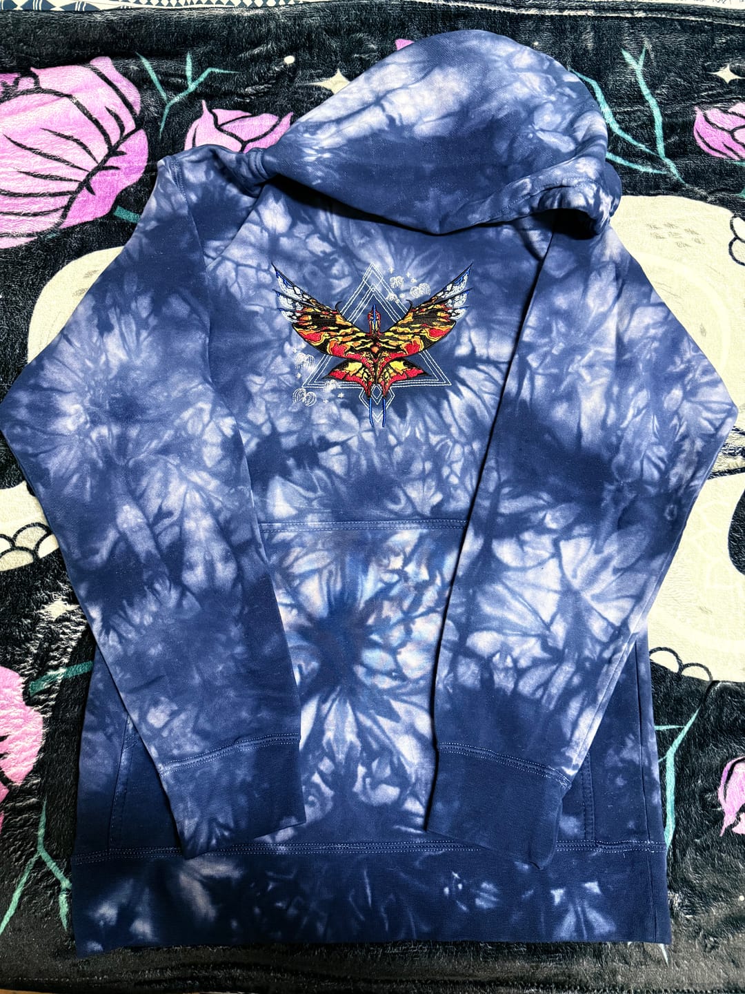 Customer photo review of *PRE-ORDER* Last Shadow Premium Tie Dye Hoodie