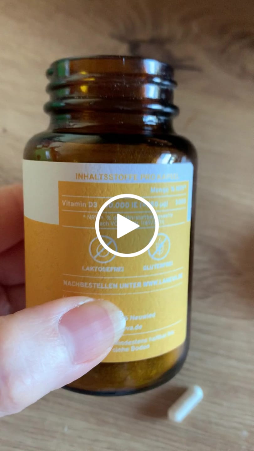 Customer video review of Vitamin D3 - Pur - 10.000 IE
