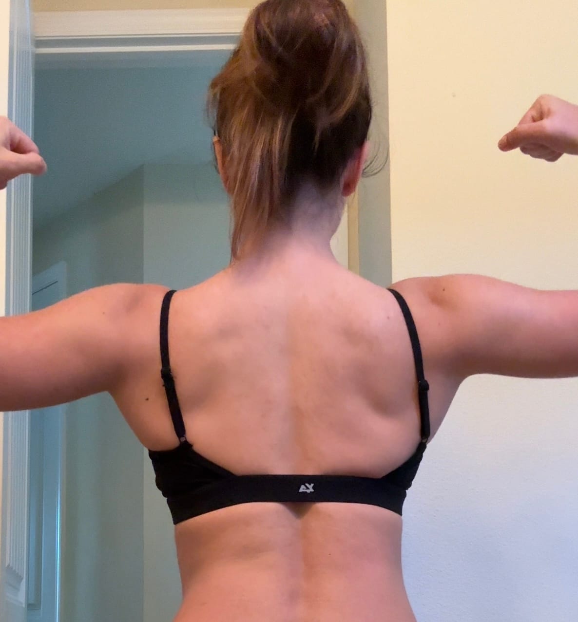 Customer photo review of W351 (New Colors) Legacy Sports Bra