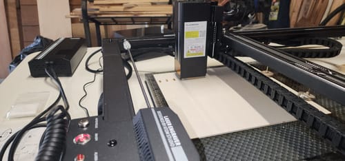 Customer photo review of AtomStack A70 Max Laser Cutter