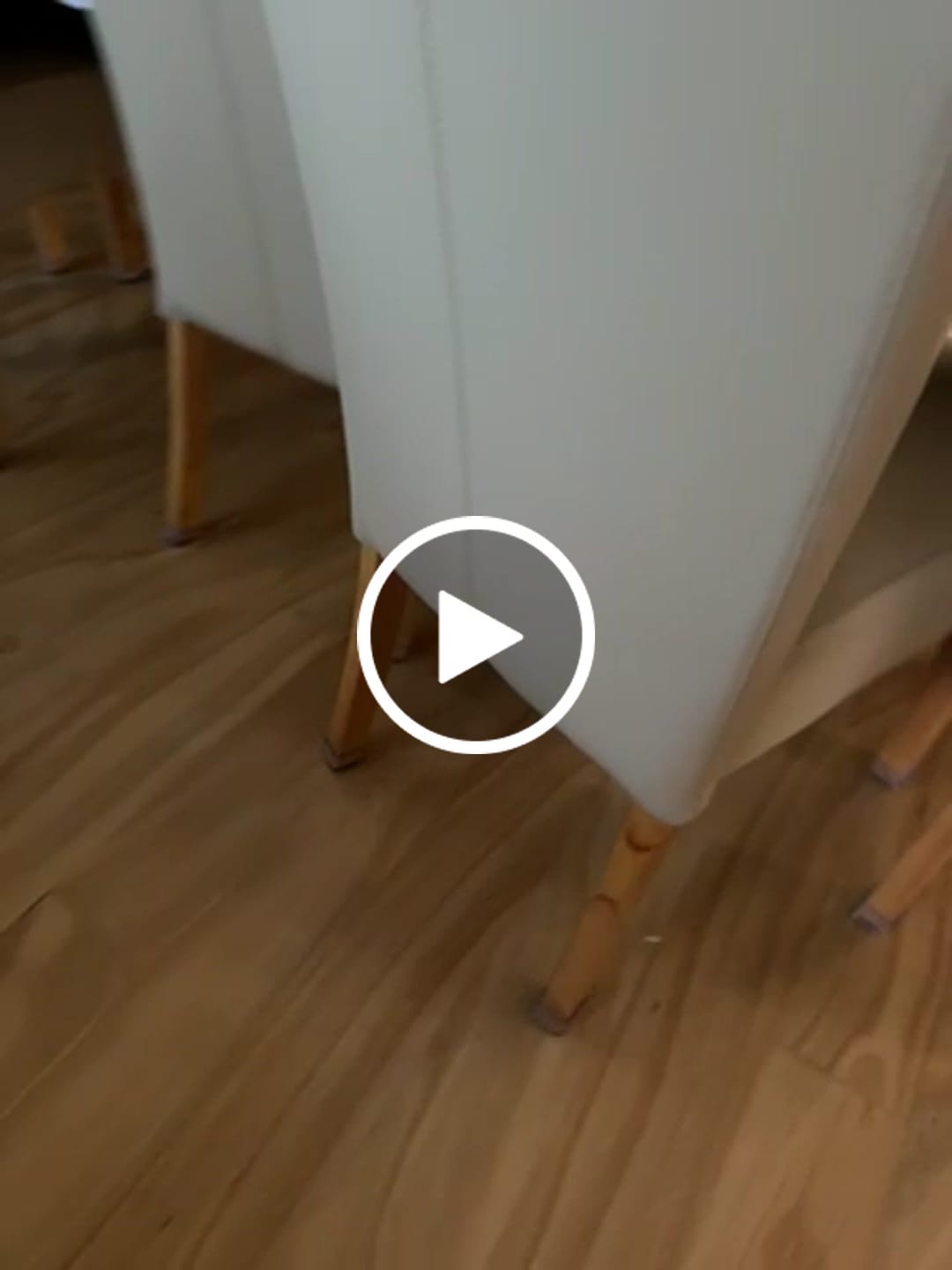 Customer video review of Rectangular Felt Silicone Chair Leg Protectors | Extra-Durable Chair Floor Protectors