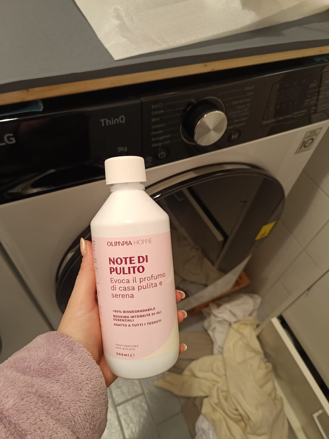 Customer photo review of Note di Pulito - Evoca il Profumo di Casa Pulita e Serena