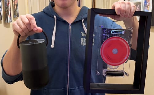 Customer photo review of M1 Music Frame CD Player