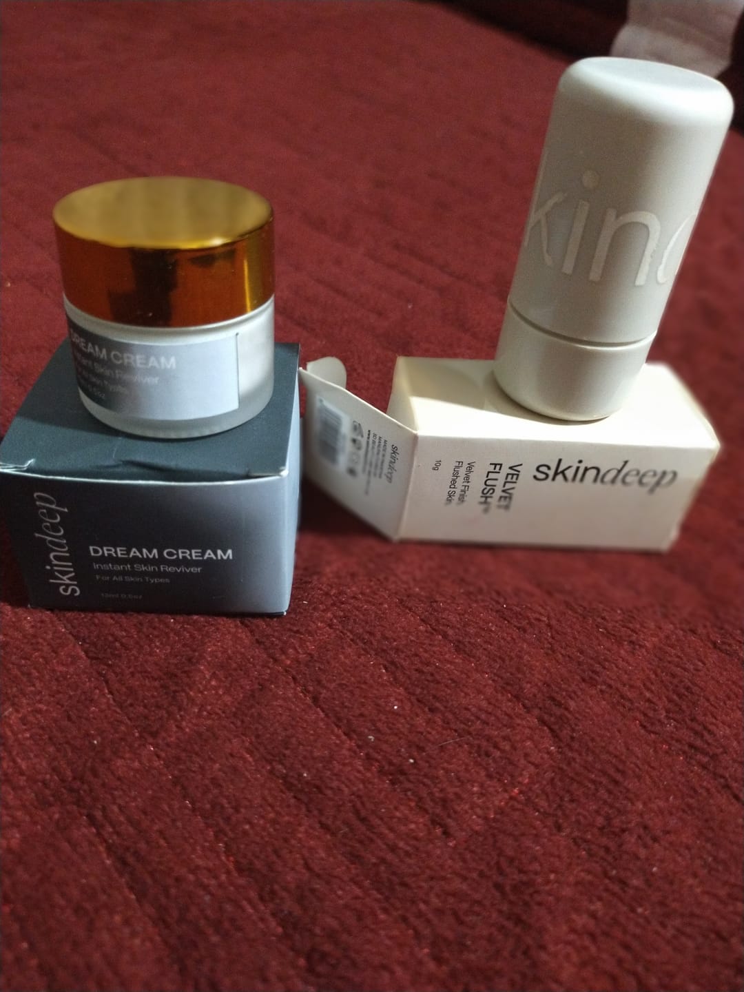 Customer photo review of DREAM CREAM - Instant Skin Reviver