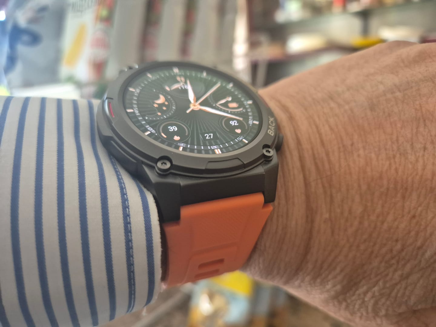 Customer photo review of Cinturino Ultra Serie arancione