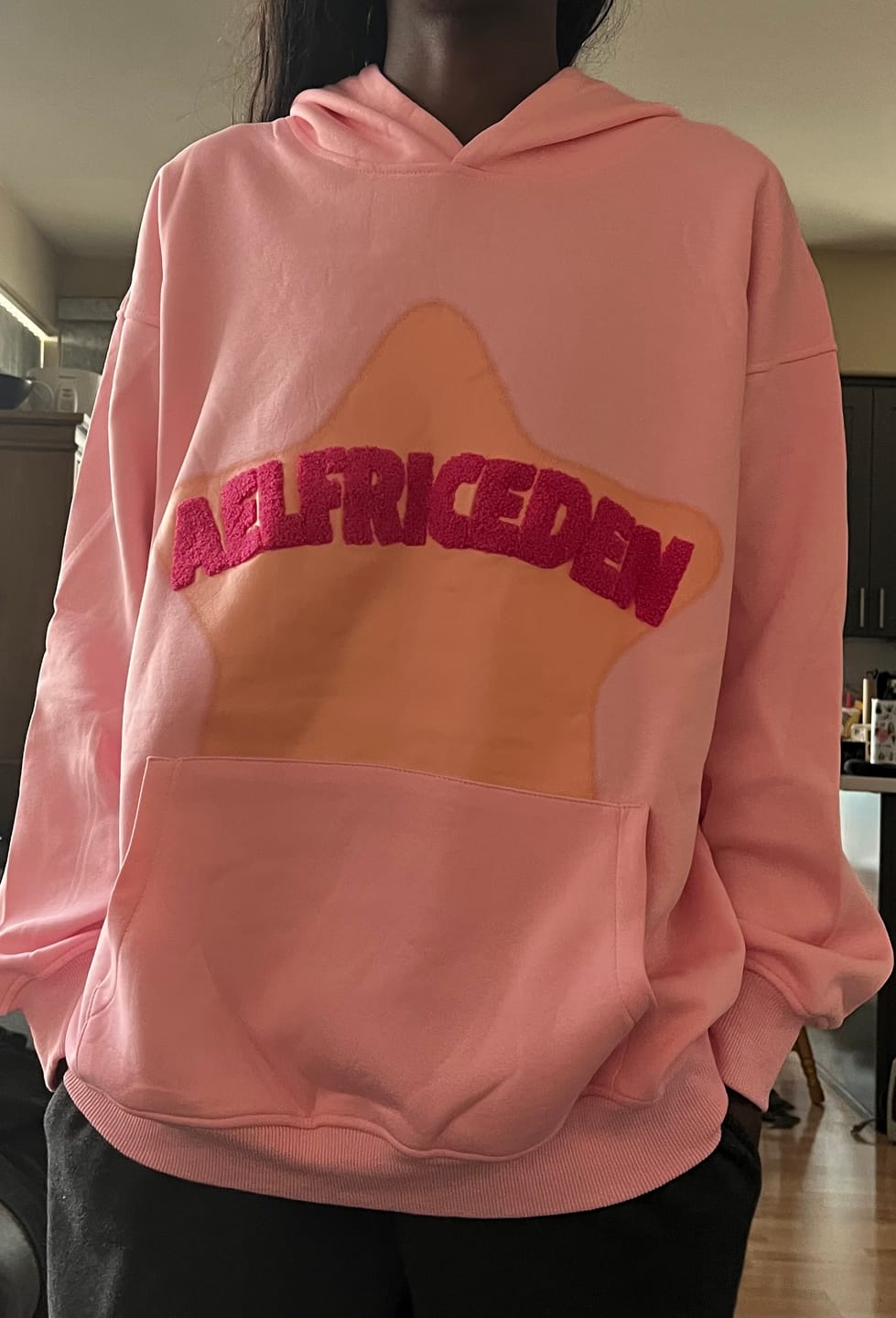 Customer photo review of Aelfric Eden Vintage Embroidery Eden Star V303 Hoodie