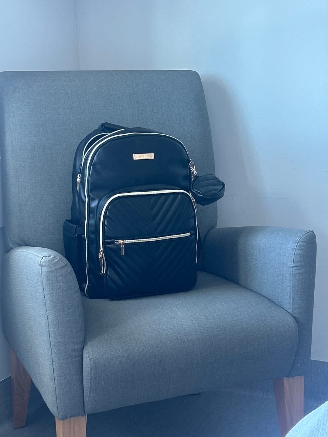 Customer photo review of LuxeLittleOne™ Noa Backpack