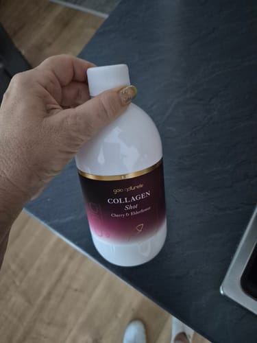 Customer photo review of Kollagen Shot Kirsche & Holunderblüte