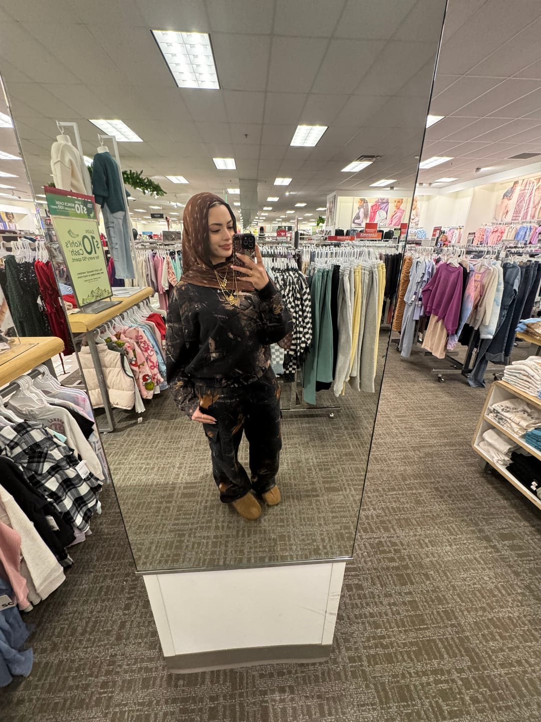 Customer photo review of 5206 - Tree Camo Collection - Crewnecks